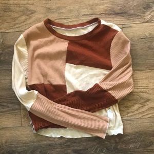 A brown crop top!